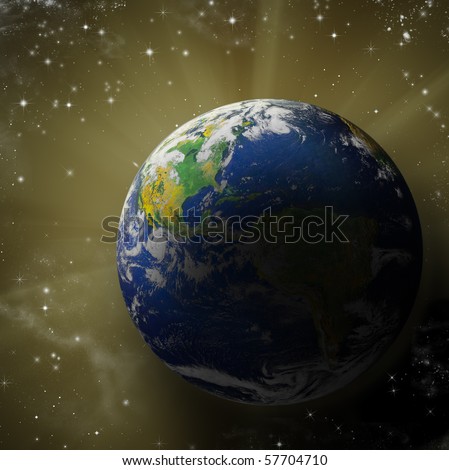 Real Earth Planet