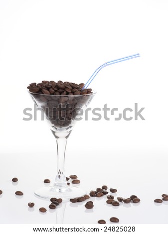 coffee bean straw