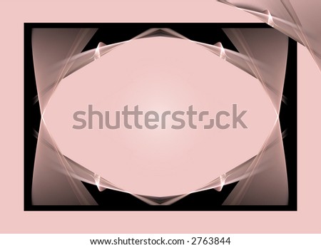 Gradient pink and white oval over a soft pink and black abstract background.Great background for black font.