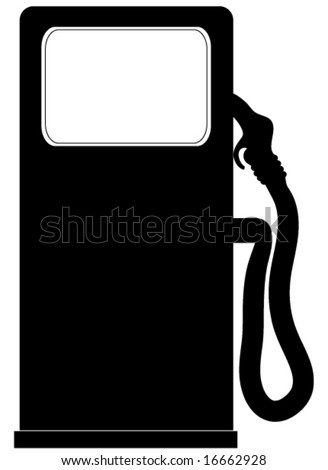 stock vector : Gasoline pump gas pump vector. stock vector : Gasoline pump
