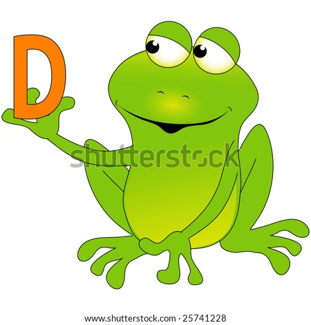 stock photo : D frog.