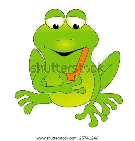 stock photo : J frog