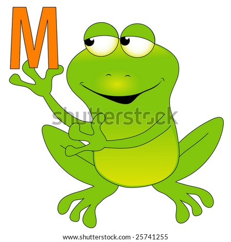 stock photo : M frog.