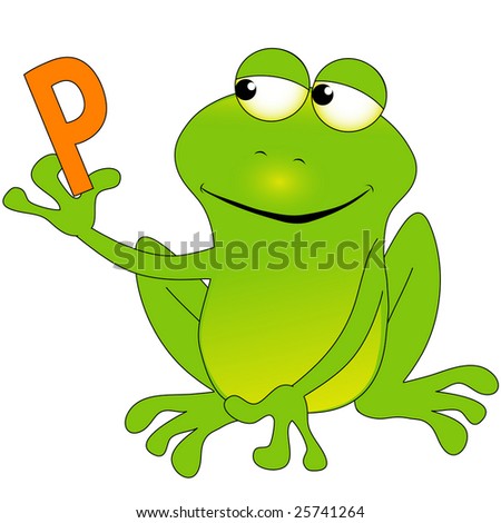 stock photo : P frog