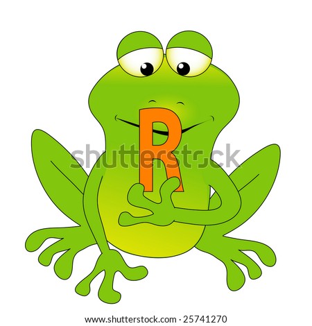 stock photo : R frog