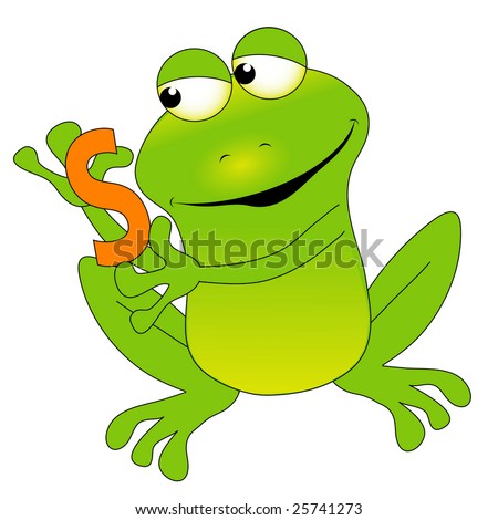 stock photo : S frog