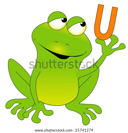 stock photo : U frog