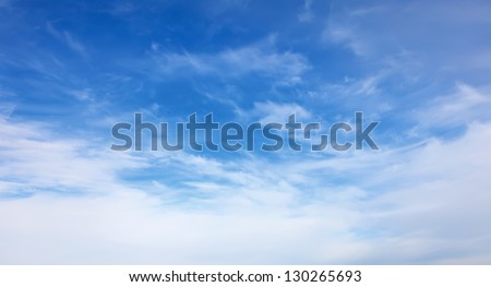 blue sky with white clouds general form blue sky with white clouds general form