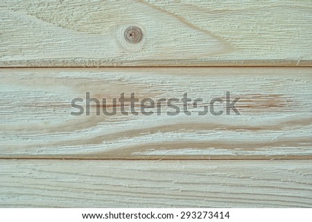 rough handling of fresh wooden board