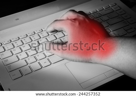 Carpal tunnel syndrome,wrist pain from working with computer.
