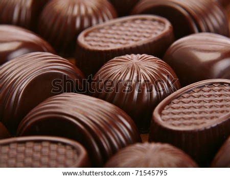 Chocolate Candy Background