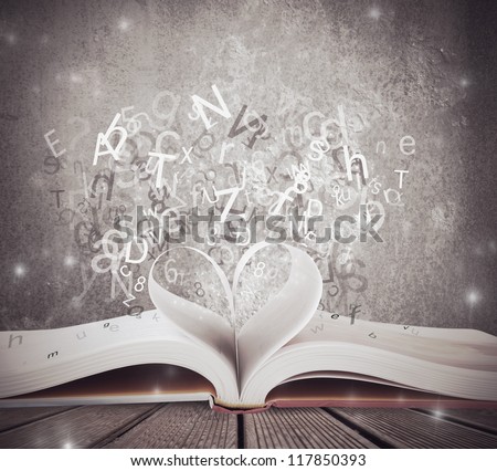 Concept of love for book Concept of love for book