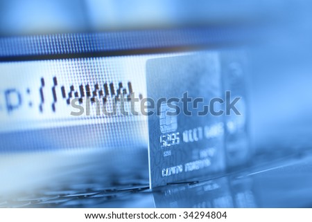 Credit card and internet browser