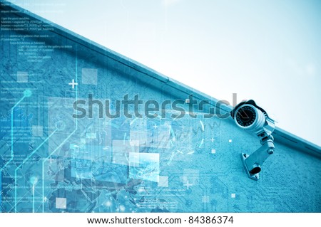 Modern security camera for surveillance