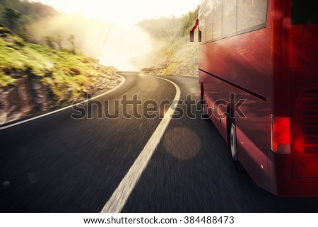 Bus road transport