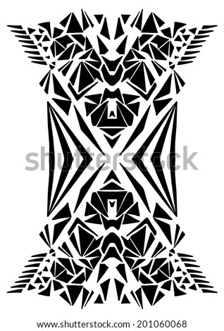 Tribal geometric print Tribal geometric print