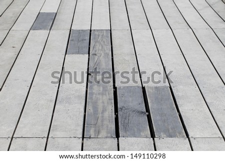Old floor boards, planks , plank wooden structure floor background