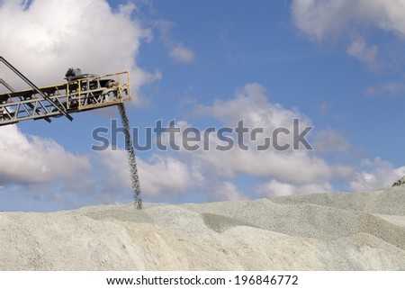 Mining, quarrying, and production of stone.
