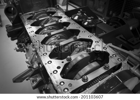 Engine spare machine Engine valve cover