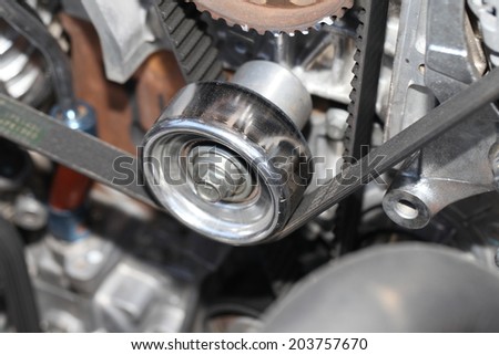 Engine sprockets , Engine Room ,Dynamo, Engine
