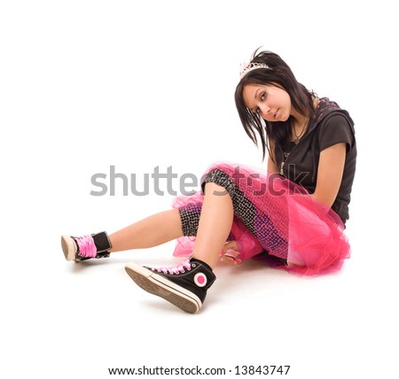 emo backgrounds for girls. stock photo : beautiful emo