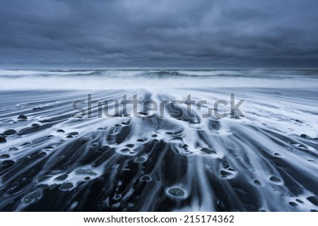 Atlantic Ocean Beach in South Iceland/Atlantic Ocean