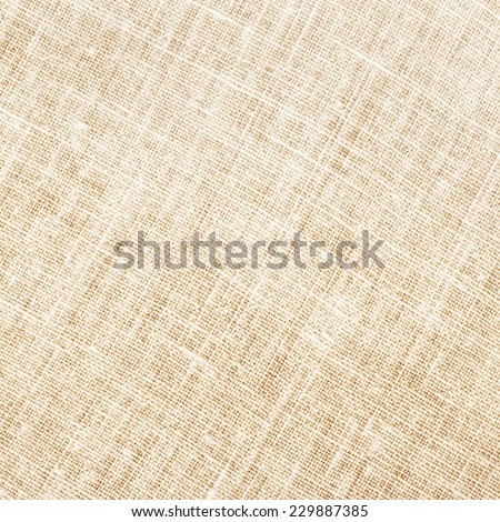 Natural textile background square/ Natural textile background