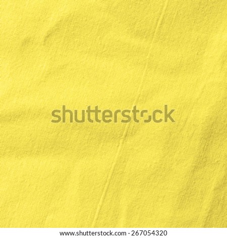 Yellow Canvas Texture Easter Background Square/ Yellow Textile
