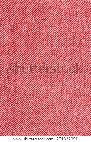 Red Textile Texture or Background/ Red Canvas