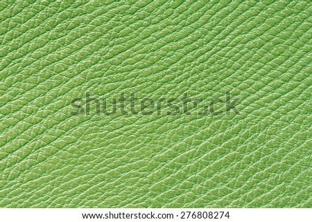 Green Leather Texture Background/ Green Leather