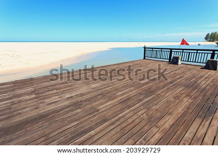 Wood decking