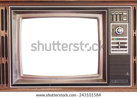 The old TV