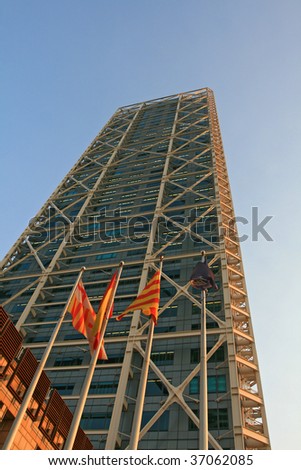Olympic village tower, barcelona