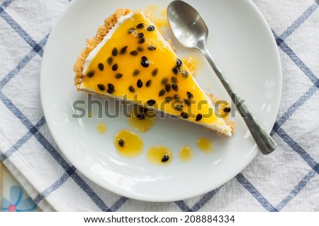 passion fruit pie