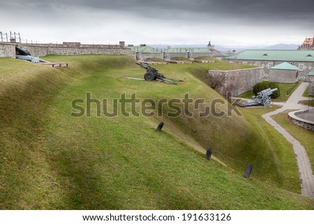 View of a fort, Citadelle Of Quebec, Quebec City, Quebec, Canada