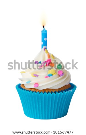 Birthday cupcake Birthday cupcake