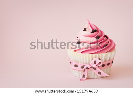 Pink cupcake Pink cupcake