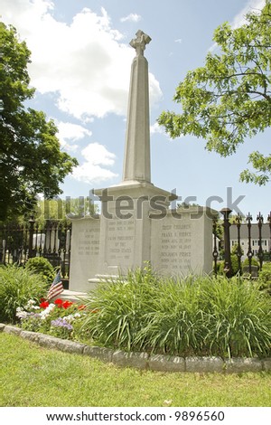 President Franklin Pierce grave site