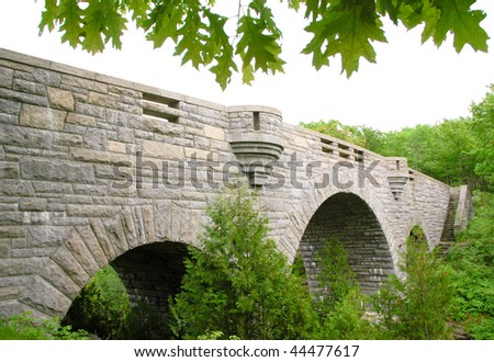 stone arch carriage bridge