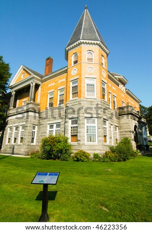 stock photo : Haskell Free Library and Opera House