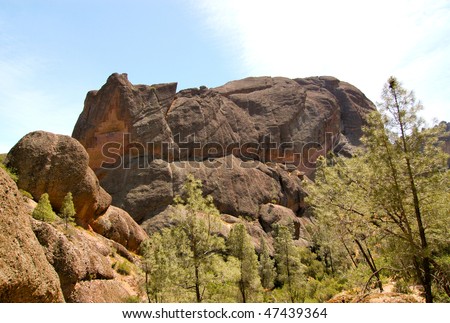 Pinnacles National Monument rock formations