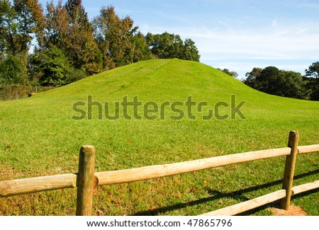 Ocmulgee National Monument native american indian mounds