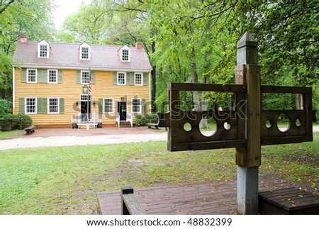 Historic Cold Spring Village and gallows