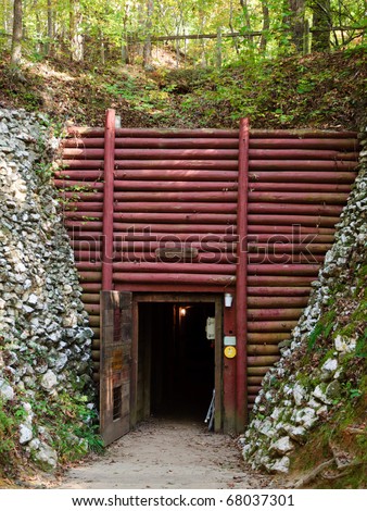 Reed Gold Mine entrance