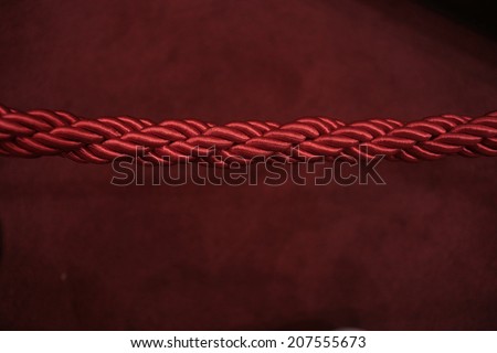 Red rope Background Red