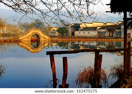 Chinese old buildings in Anhui