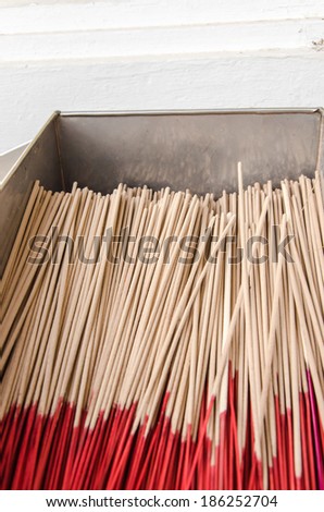 incense   sticks   in   box