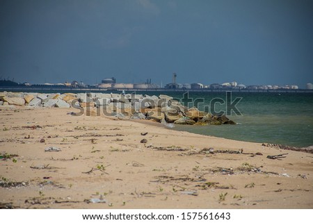 Thailand sea pollution