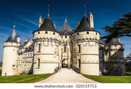 Chateau de Chaumont-sur-Loire,Loire Valley, France. Valley,