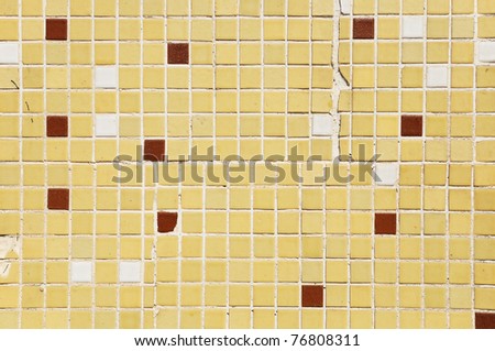 Small square tiles abstract pattern background